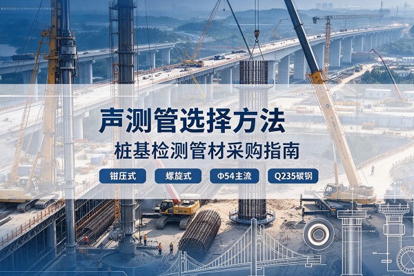裕安声测管选型标准