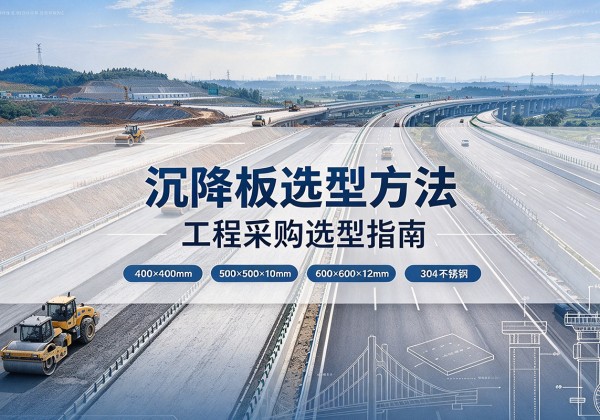 裕安沉降板选择方法