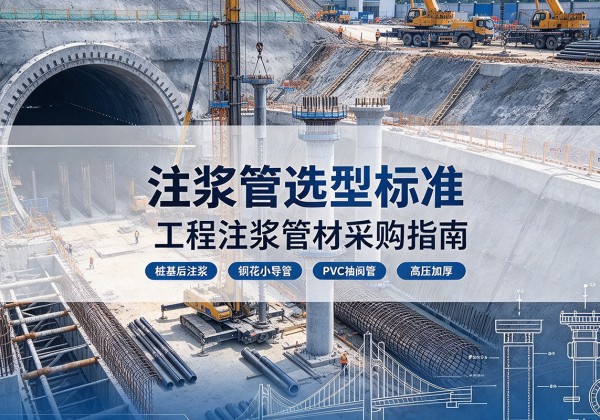 裕安注浆管选型标准